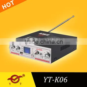 hi fi Audio Power Amplifier With LCD (LRC)display/USB/TF Card YT-K06/mp3 Player YT-K06 thumbnail-1