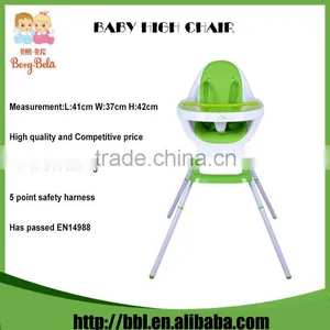 Easy Installation Fashion Mini Type Plastic Colour Customized Baby High Chair Best High Chair For Infant To Toddler thumbnail-1