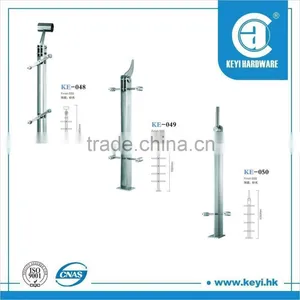 Stainless Steel Post Glass Post With Adjustable Top for Handrail thumbnail-1
