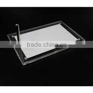 Promotional Acrylic Transparent Photo Frame With Metal Screw thumbnail-5