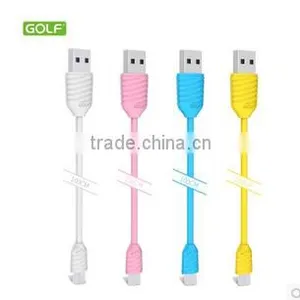 GOLF 2.1A Pineapple Series Micro Usb Cable for Android Phone 1m Quick Charge and Data Pinepple Cable for Micro Device thumbnail-2