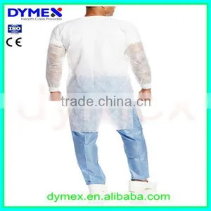 Disposable Nonwoven Lab Coat thumbnail-3