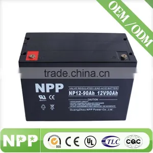 12V90ah Battery Low Voltage Alarm Battery 12V Photovoltaic Battery thumbnail-3