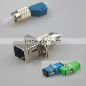 High Density Bulkhead Fiber Equipment FC-SC Easy Install Optical Fiber Adapter thumbnail-5