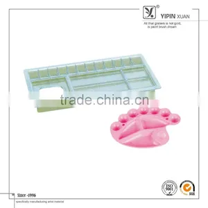 Colorful Children Plastic Painting Palette thumbnail-1