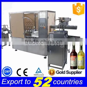 Shanghai TOP Supplier Auto Alcoholic Drink Filling Machine,200ml Liquid Bottling Machine thumbnail-1