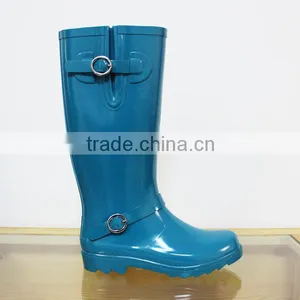 Custom Rubber Elegant Women Gum Boot Shoes thumbnail-1