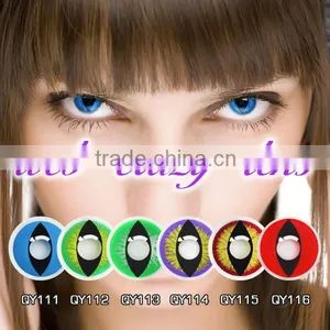 Halloween Party Use Contacts Yearly Soft Crazy Eyes Contact Lenses From China Contact Lenses Supplier thumbnail-4