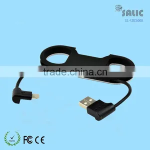 High Speed Portable Sync Data Micro Usb Cable With Bottle Opener thumbnail-6