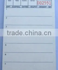 CT-3700wp Guest Check From Timipaper 2016 Fast Selling in US Market thumbnail-1