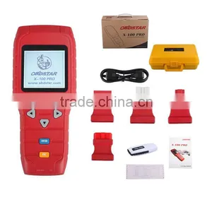 2016 Original OBDSTAR X-100 X100 PRO Auto Key Programmer (C+D+E) Including EEPROM Adapter for IMMO+Odometer+OBD+EEPROM thumbnail-5