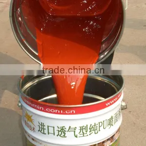 IAAF Certificated Spray-coat System Polyurethane Athletic Running Track thumbnail-4