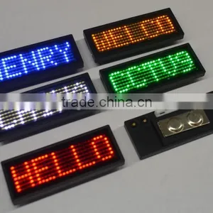 Digital Led Name Badge,milti Language,high Brightness thumbnail-1