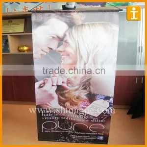 Color Banner Printing,hanging Banner With Plastic Rod,hand Scroll Decorative PVC Banner thumbnail-4