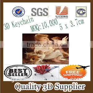 Guangzhou Lifeng Custom Made Flexible Pvc 3d Keychains, School Pvc Key Chain , Cartoon Key Chain thumbnail-1
