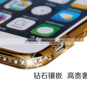 Top Quality Diamond Aluminum Metal Bumper For IPhone 6,samsung s5 thumbnail-5
