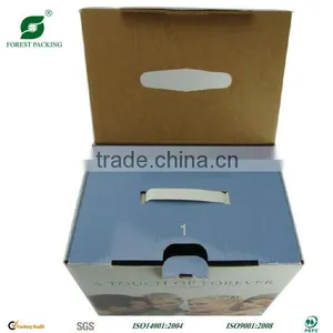 Paper Carton With Plastic Handle thumbnail-1