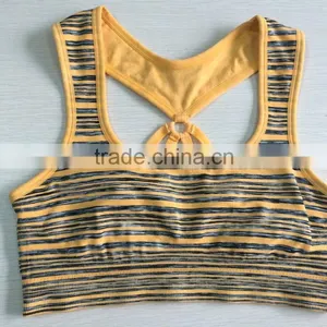 Ladies High Quality Sexy Seamless Sport Bra and Gym Wear thumbnail-1