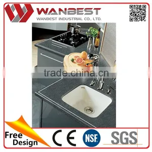 Factory Professional Kitchen Counter Top With Double Sink thumbnail-1
