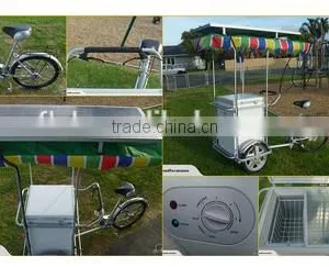 2015 Newest Style Solar Ice Cream Tricycle, Bicycle Freezer,bicycle Freezr,ice Cream Cargo Bike thumbnail-1
