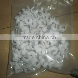 Supply Nail Wire Clips/plastic Cable Clips/nail Cable Clamps 10mm thumbnail-1