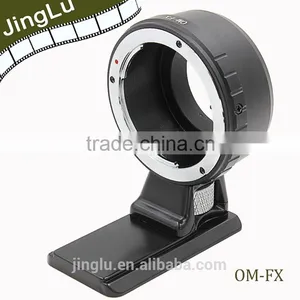 For Olympus OM to Fujifilm X-Pro1 FX Mount X-Pro1 X-E1 OM-FX Lens Mount Adapter With Long Tripod thumbnail-1