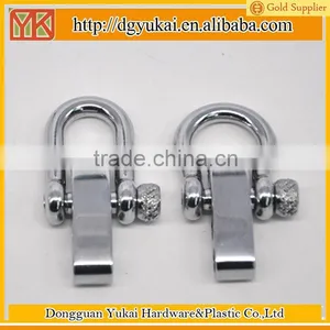 Yukai Cheap Zinc Alloy Shackle Adjustable Shackle for Survival Wristband thumbnail-1