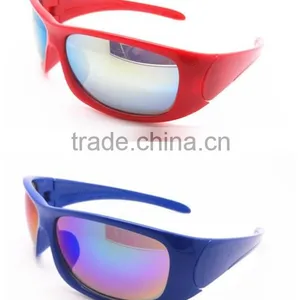 Colorful Custom Plastic Sports Sunglass/Protective Sports Eyewear For Riding thumbnail-4