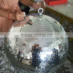 Large Mirror Wedding Decoration 200cm 80'' 2m Giant Inflatable Disco Mirror Ball thumbnail-4