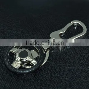 Fashion High Quality Carwheel Shape Metal Keychain thumbnail-1