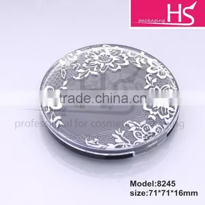 Custom Empty Round Transparent Blush Case thumbnail-2