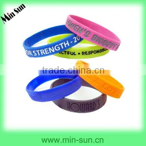 Rubber Bracelets, Silicone Bracelets, Rubber Wristbands , Custom Silicone , Bracelets, Bangle and Wristband thumbnail-1