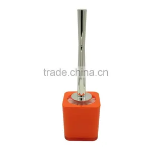 Whole Saleoptional Color Plastic Toilet Cleaning Brush Holder Retangle Toilet Brush Holder Set thumbnail-2