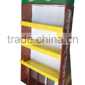 Land Display Unit Cardboard Apparel Display Racks thumbnail-4