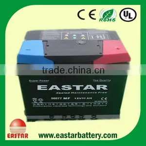 OEM 12v 60ah Auto Battery 55d23l mf Car Battery thumbnail-1
