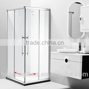 2015 Frame Square Tempered Glass Shower Enclosure thumbnail-2