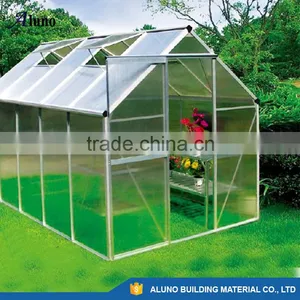 Greenhouse Kit Aluminum Frame Greenhouse Glass Greenhouse Prefabricated Garden Greenhouses thumbnail-3