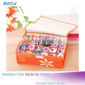 Wholesale Competitive Price Oxford Fabric Socks and Lingerie Storage Box thumbnail-4
