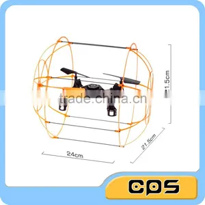 2.4G Sky Walker Aircraft Quadcopter Remote Control Climbing Drone With Cool Package thumbnail-6