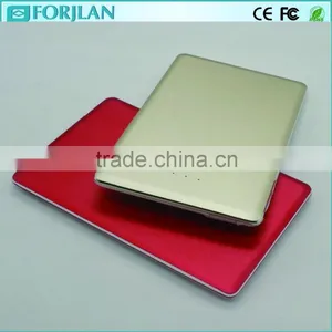2015 New Coming Aliuminum Buit in Cable Slim Card Power Bank 1500mah thumbnail-2