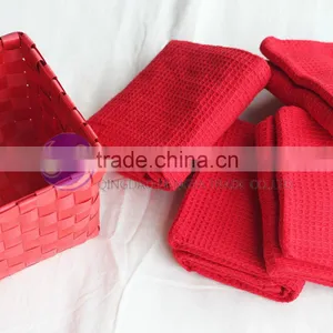 100%cotton Waffle Kichen Tea Towel Set Wholesale thumbnail-3