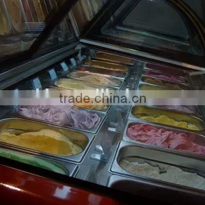 6plates Sorvete Display Showcase/icecream Display Freezer/ice Cream Display Refrigerator Quality Choice thumbnail-4