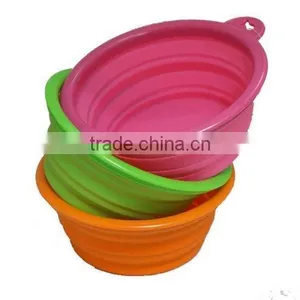 ECO Standard Promotional Reuseable Silicon Pet Feeder Bowl thumbnail-1