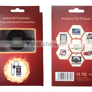 MINI Phone MP3 Player Car FM Transmitter Car Bluetooth Handsfree Kit thumbnail-3