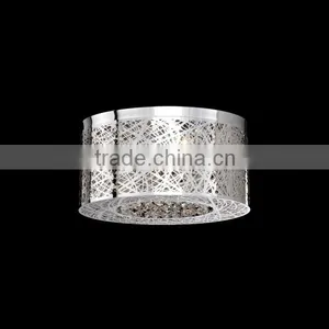 New Design Stainless Teel Ceiling Lighting With Crystals thumbnail-2