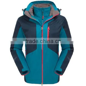 Custom 3 in 1Waterproof Breathable Outdoor Jacket thumbnail-3