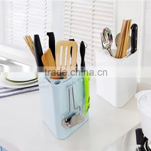 Multi-function Spoon Fork Chopstick Knife Kitchen Plastic Storage Rack thumbnail-2