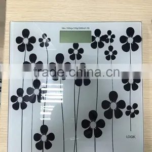 Super Slim Digital Body Weighing Glass Scale for Household Bathroom Scale Electronic Scale thumbnail-2