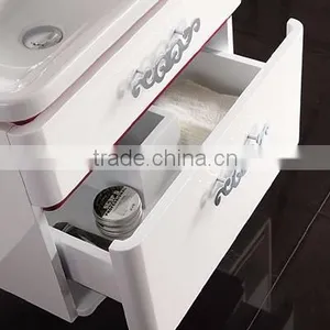 ROCH 2011 Designer Red Waterproof Lacquer Bathroom Cabinet thumbnail-4