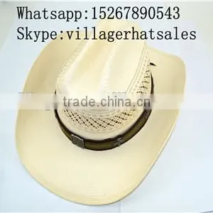 Cowboy Hta, Made of Raffia Straw thumbnail-1